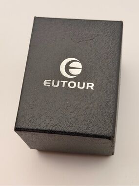 EUTOUR Magnetic Ball-bearing Wristwatch, Black, New in Box